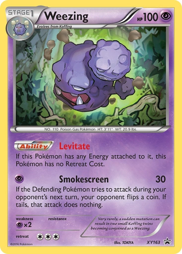 Weezing XY163 (XY163) [PR]