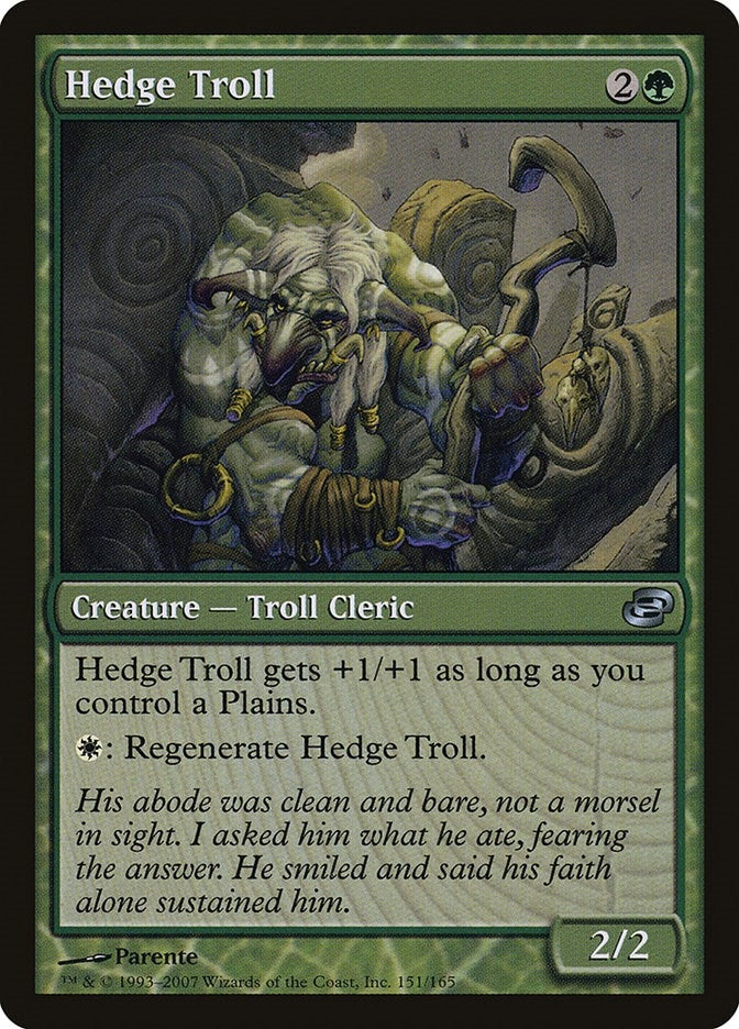 Hedge Troll (151) [PLC]