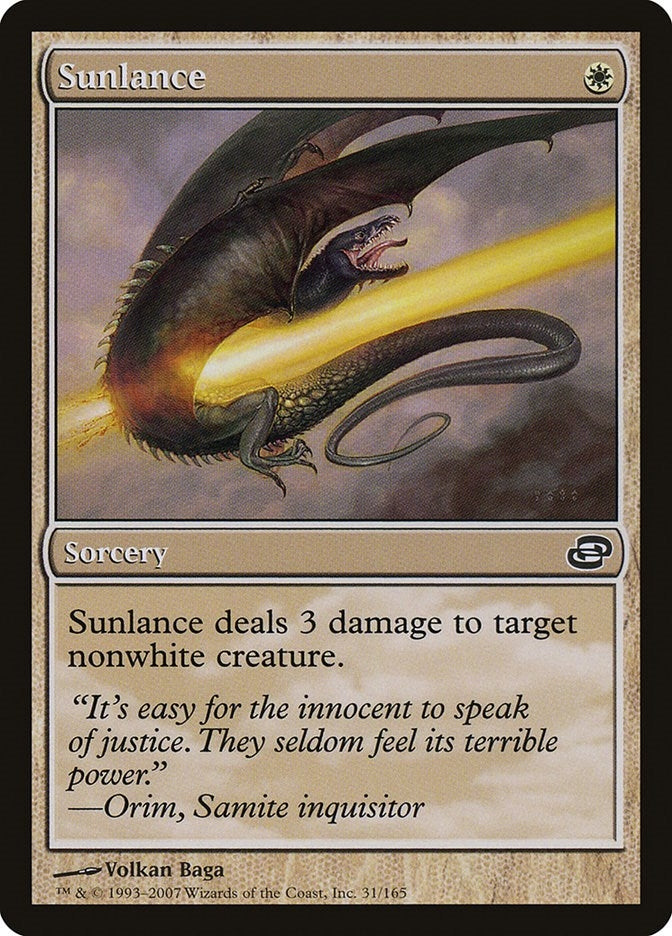 Sunlance (31) [PLC]
