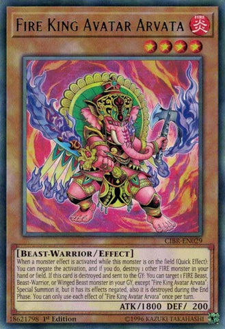 Fire King Avatar Arvata (CIBR-EN029) [CIBR]