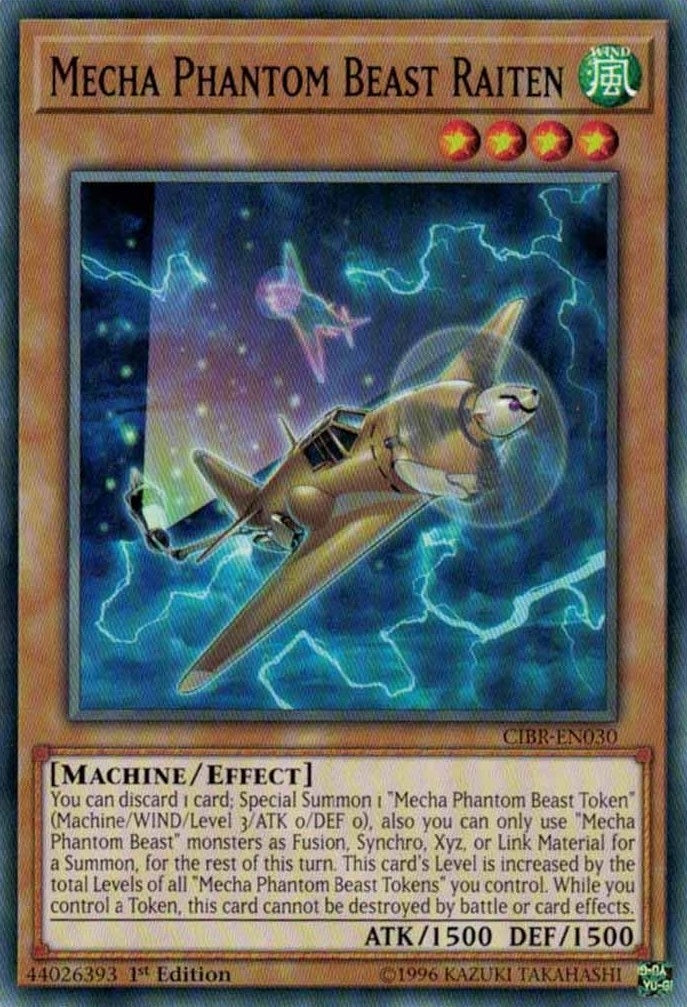 Mecha Phantom Beast Raiten (CIBR-EN030) [CIBR]