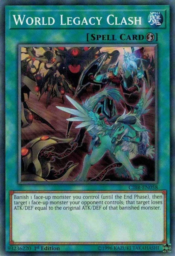 World Legacy Clash (CIBR-EN058) [CIBR]