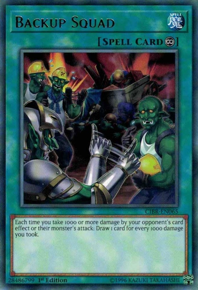 Backup Squad (CIBR-EN065) [CIBR]