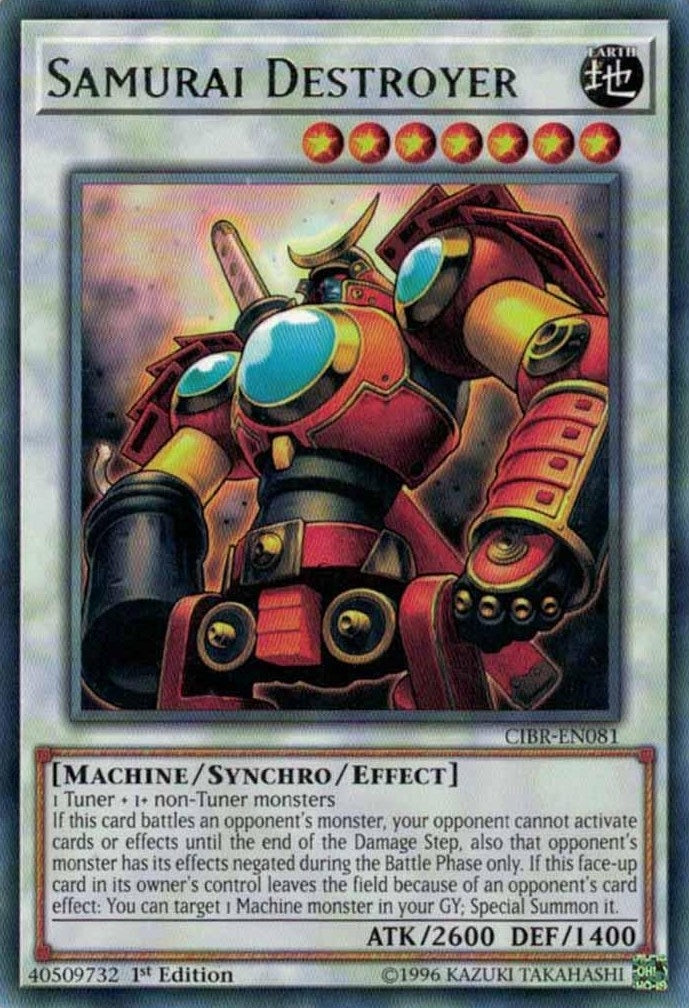 Samurai Destroyer (CIBR-EN081) [CIBR]