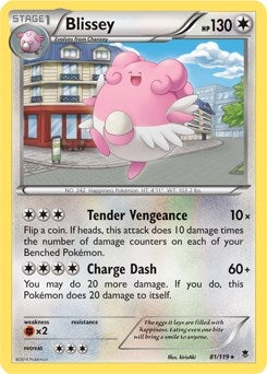 Blissey 81 119 Cosmos Holo (081/119) [MCAP]