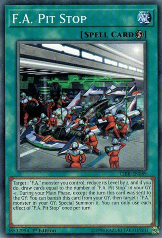 FA Pit Stop (CIBR-EN089) [CIBR]