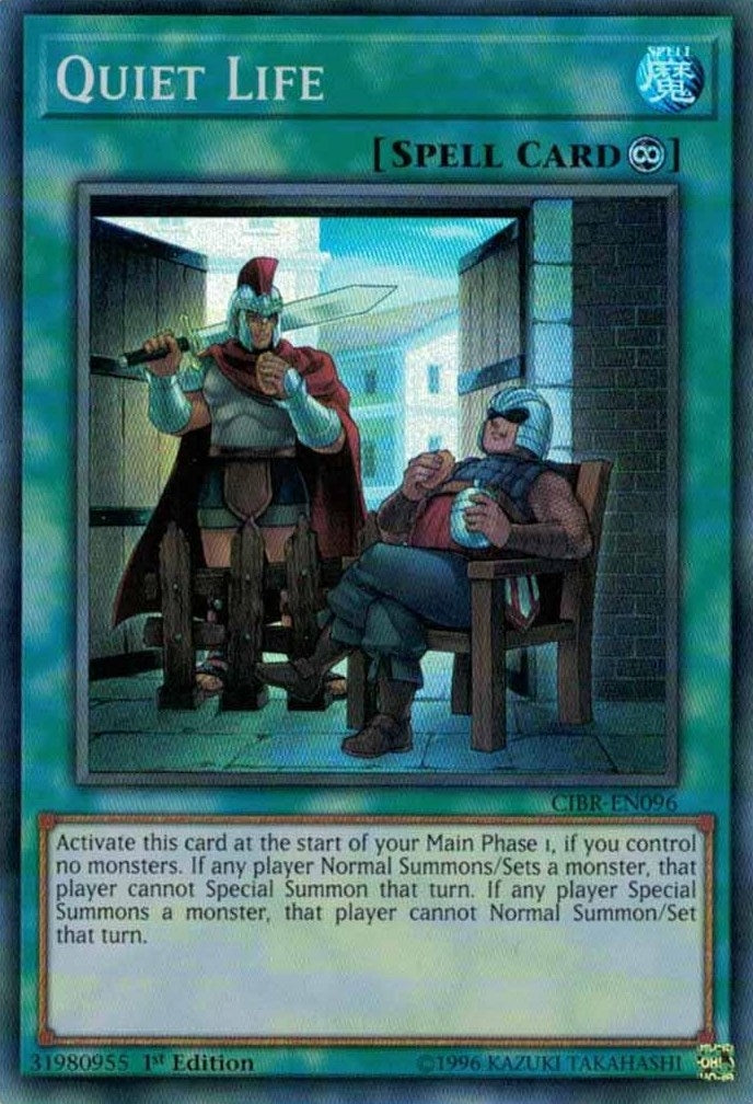 Quiet Life (CIBR-EN096) [CIBR]