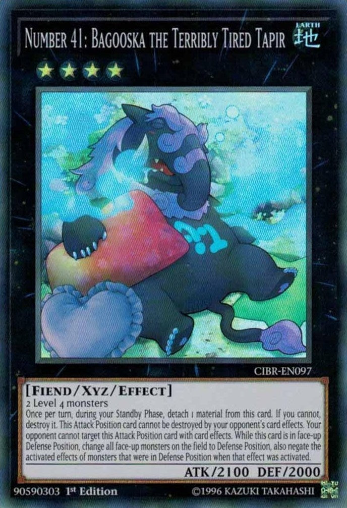 Number 41 Bagooska the Terribly Tired Tapir (CIBR-EN097) [CIBR]