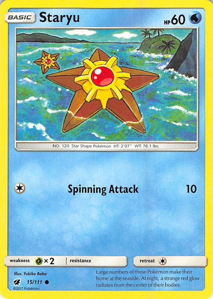 Staryu (15/111) [Sun & Moon: Crimson Invasion]