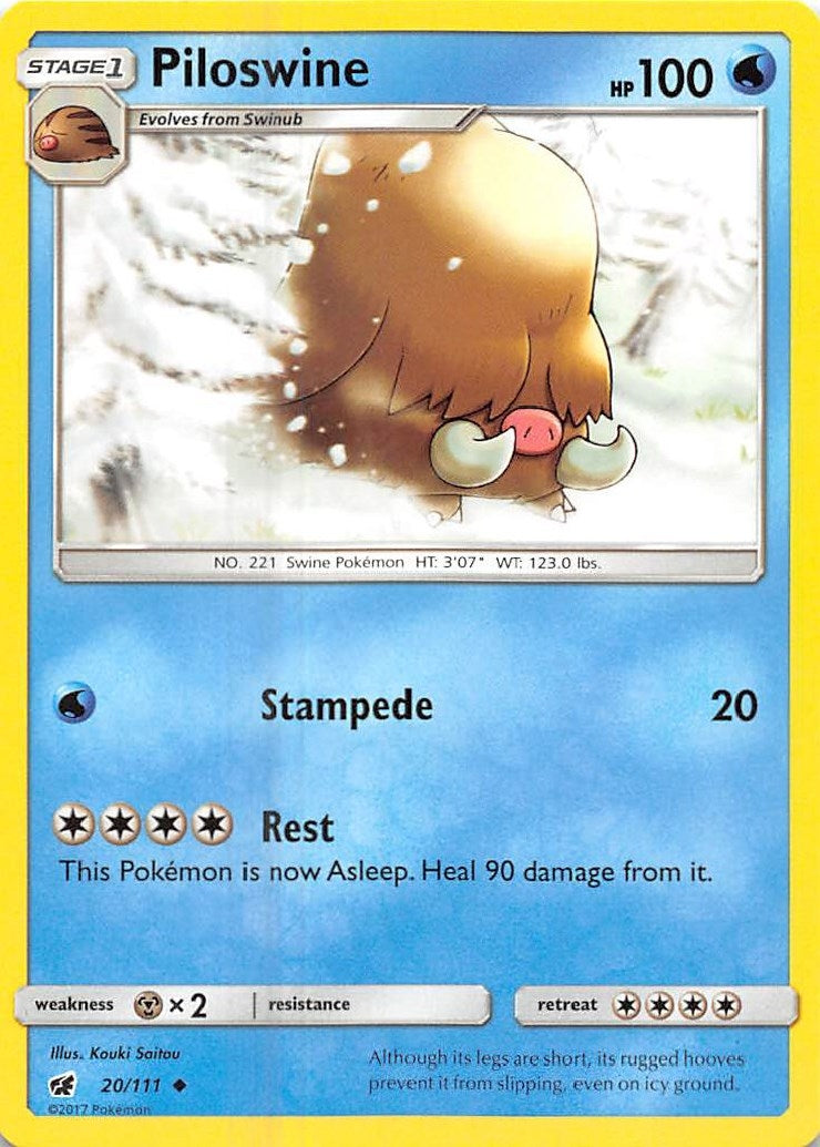 Piloswine (20/111) [SM04]