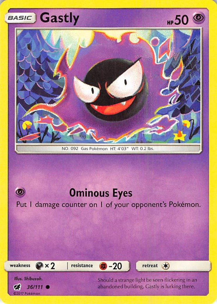 Gastly (36/111) [SM04]