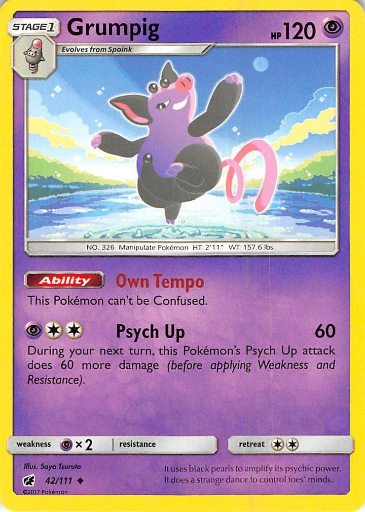 Grumpig (42/111) [SM04]