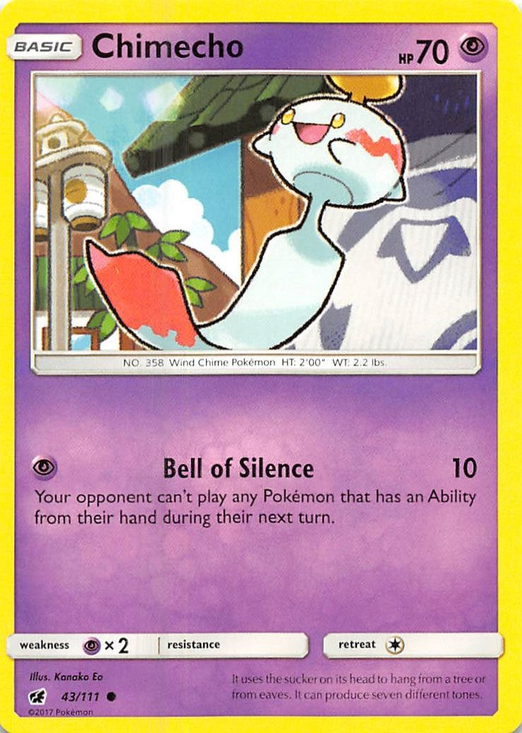 Chimecho (43/111) [SM04]