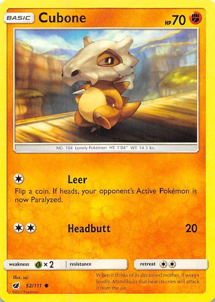 Cubone (52/111) [SM04]