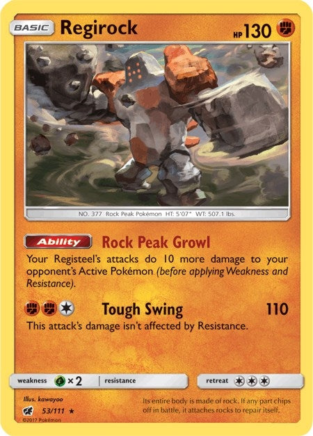 Regirock (53/111) [SM04]