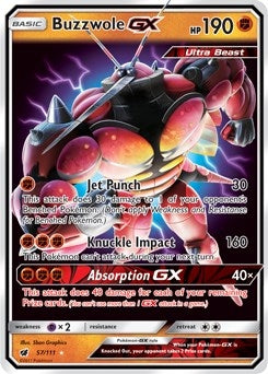 Buzzwole GX (57/111) (SM - Crimson Invasion)