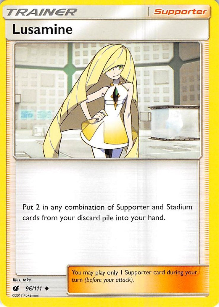 Lusamine (96/111) (SM - Crimson Invasion)