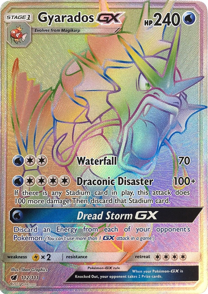 Gyarados GX Secret (112/111) [SM04]