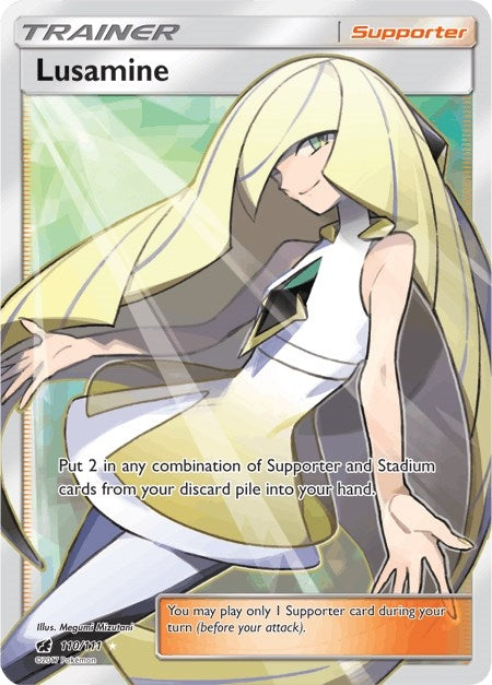 Lusamine Full Art (110/111) [SM04]