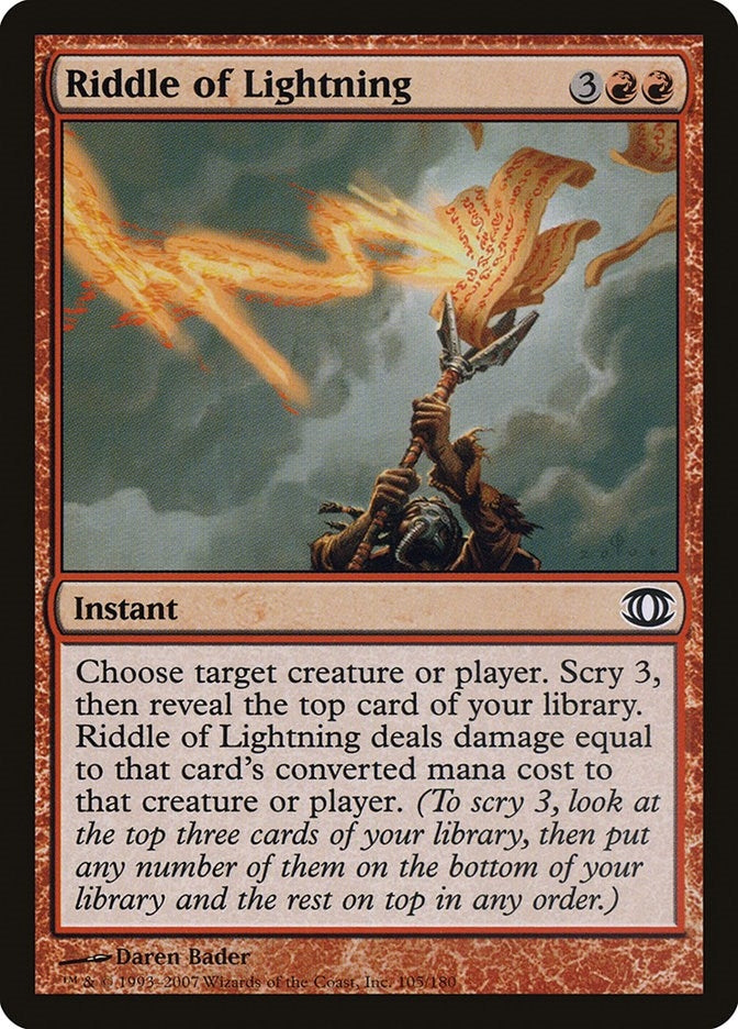 Riddle of Lightning (105) [FUT]
