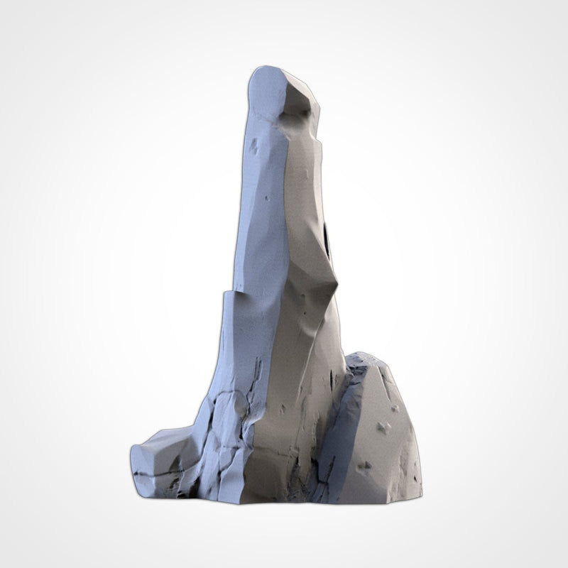 Icebergs 3D printed terrain view 14