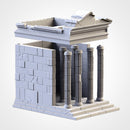 Classic Temples 3D printed terrain view 14