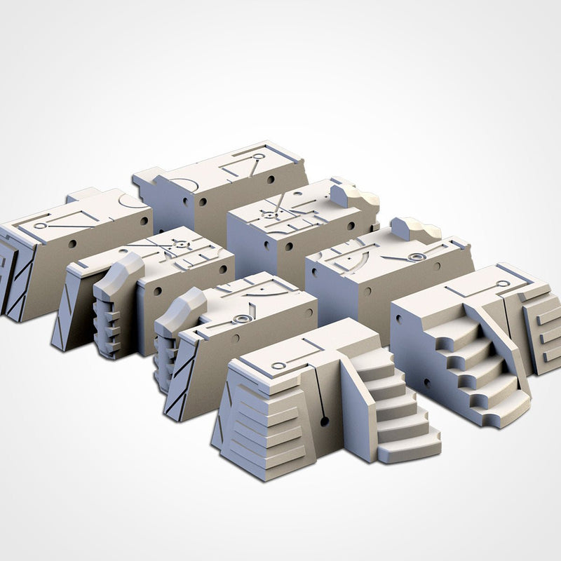 Xeno Pyramids 3D printed terrain view 14