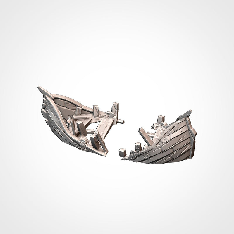 Ships Aground 3D printed terrain view 14