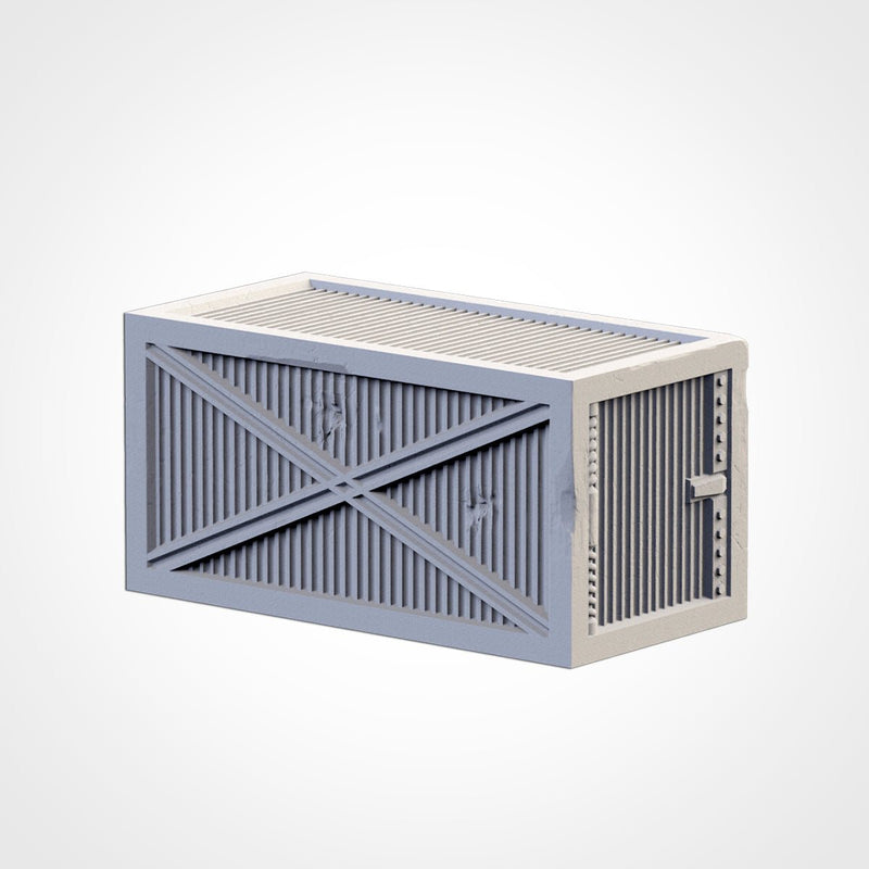 Classic Ruins WTC Set 02 3D printed terrain view 14