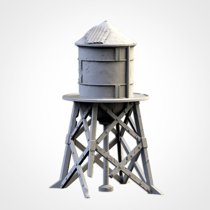 Silos & Storage Tanks 3D printed terrain view 14