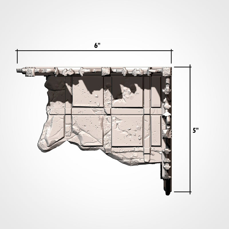 City Classic Ruins GW V11 3D printed terrain view 14