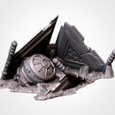 Crashed Spaceships 3D printed terrain view 14