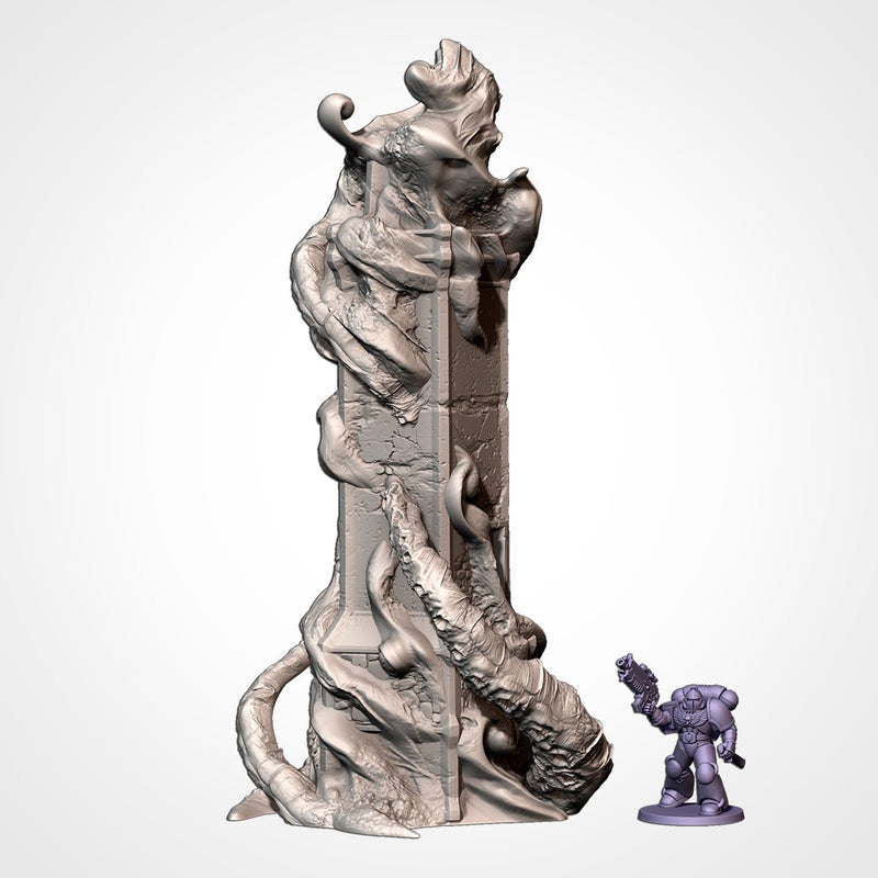 Hellish Terrain 3D printed terrain view 14