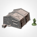 Military Barracks 3D printed terrain view 14