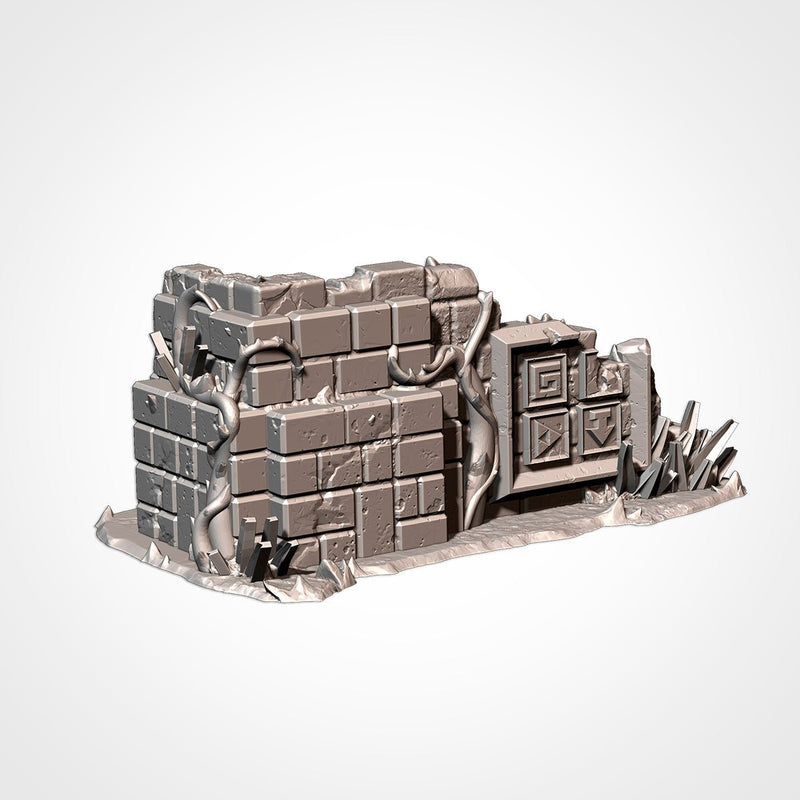 The Lost City 3D printed terrain view 14