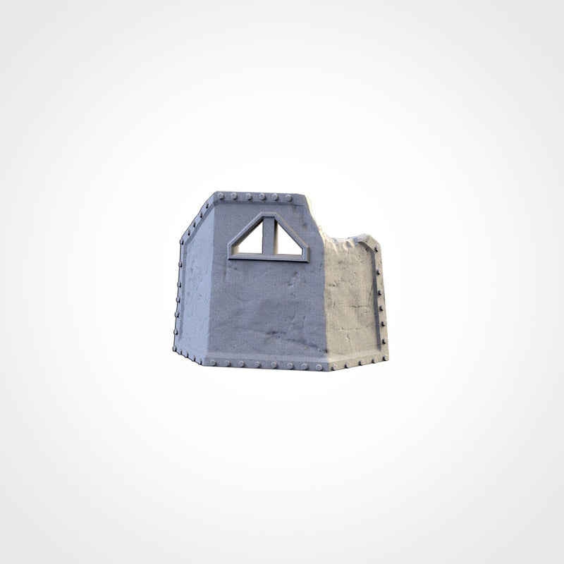 Street Barricades 3D printed terrain view 14