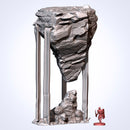 Floating Rocks 3D printed terrain view 14