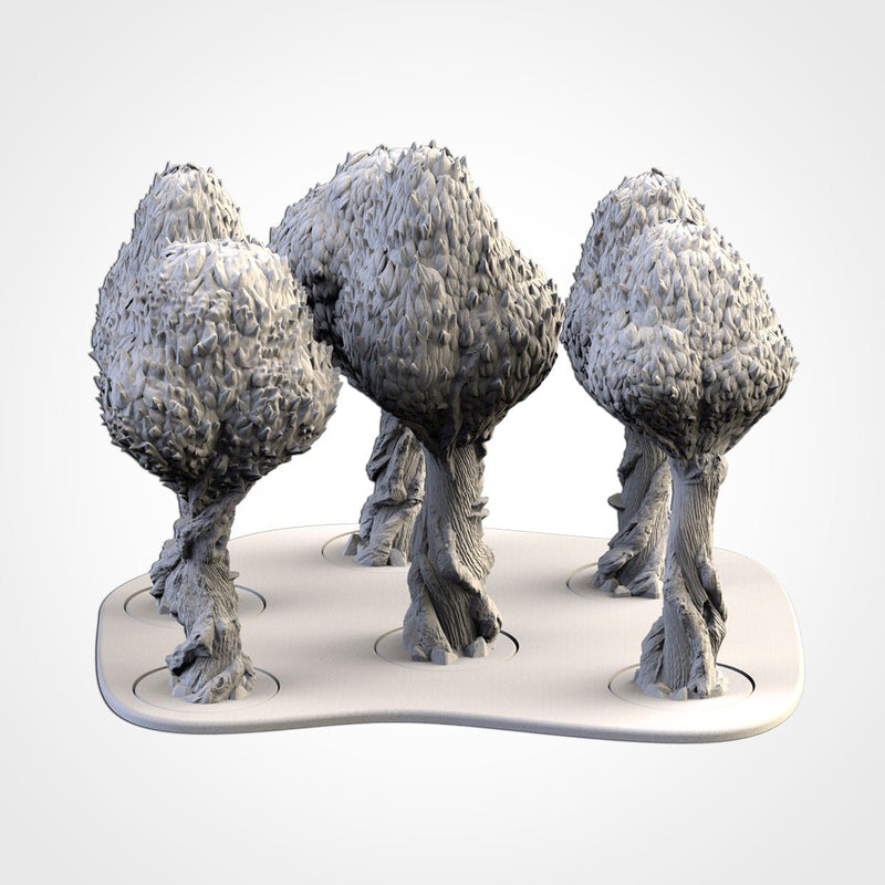 Classic Forests 3D printed terrain view 14