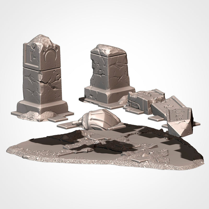 Egypt 3D printed terrain view 14