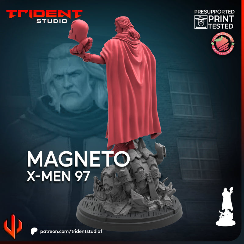 MAGNETO XMEN 97 - Marvel MCP-Compatible 40mm Resin Miniature