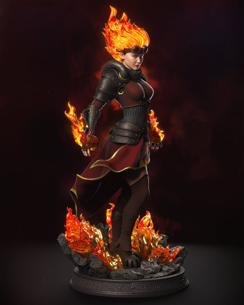 Chandra Resin Statue - view 3