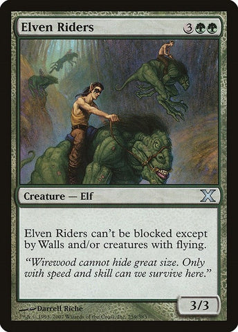 Elven Riders [Tenth Edition]