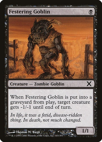 Festering Goblin [Tenth Edition]