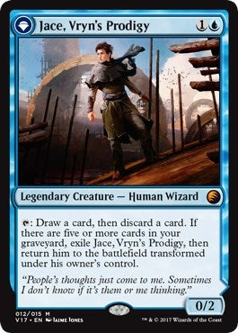 Jace, Vryn's Prodigy // Jace, Telepath Unbound [From the Vault: Transform]