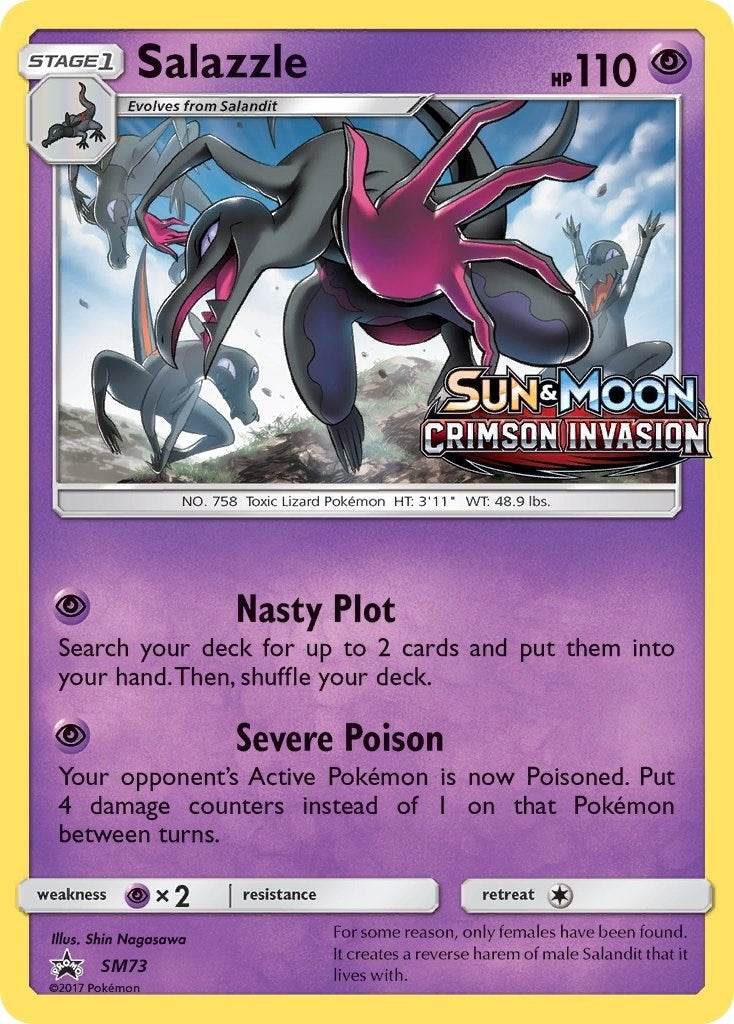 Salazzle SM73 Prerelease (SM73) [SMP]