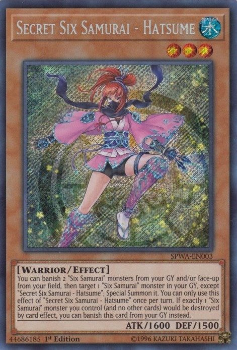 Secret Six Samurai Hatsume (SPWA-EN003) [SPWA]