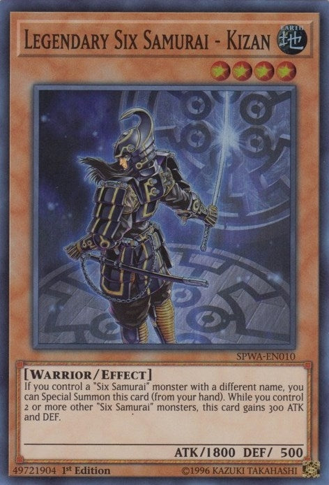 Legendary Six Samurai Kizan (SPWA-EN010) [SPWA]