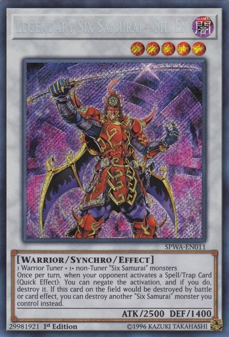 Legendary Six Samurai Shi En (SPWA-EN011) [SPWA]