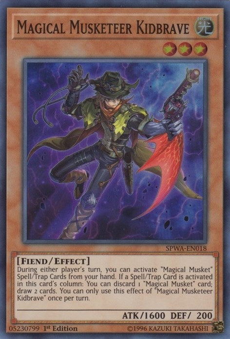 Magical Musketeer Kidbrave (SPWA-EN018) [SPWA]