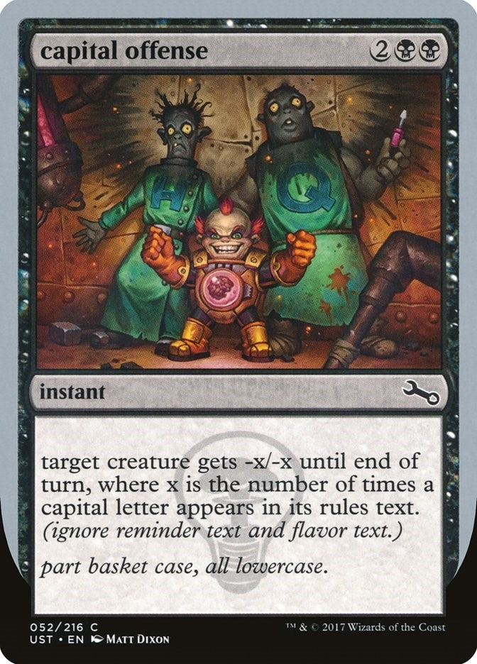 capital offense (52) [UST]
